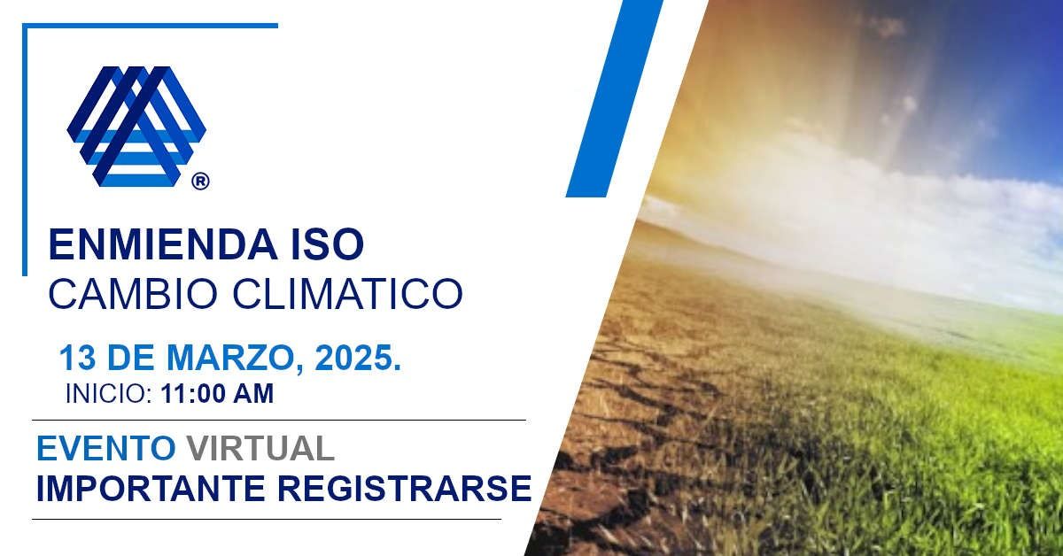 Enmienda ISO Cambio Climático